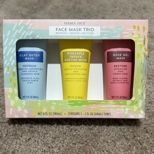 Skincare Mask Set - Blue, Yellow, Pink